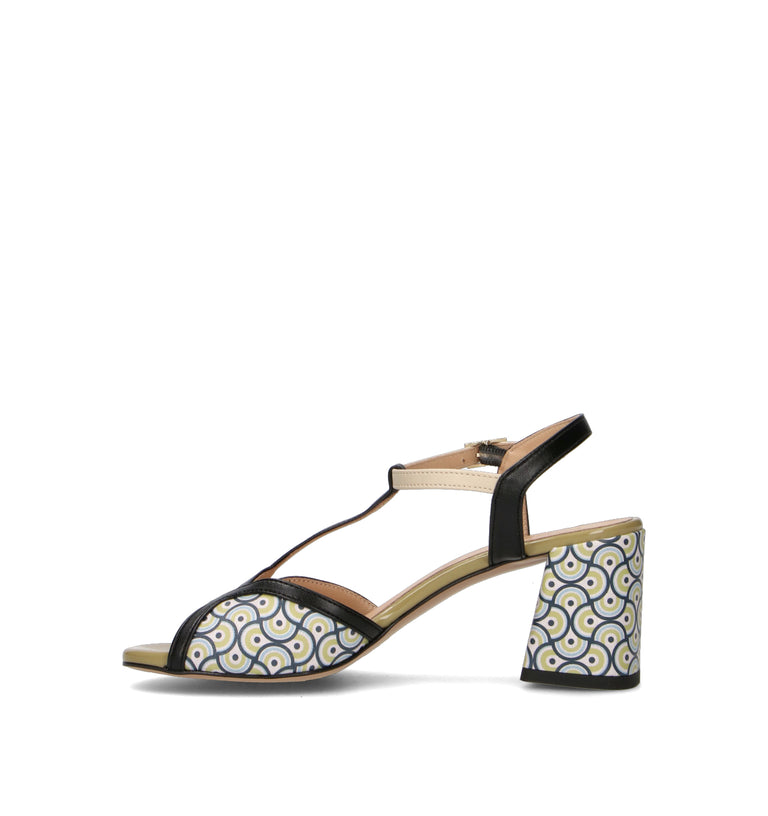 ALLESSENZA Sandalo donna multicolor