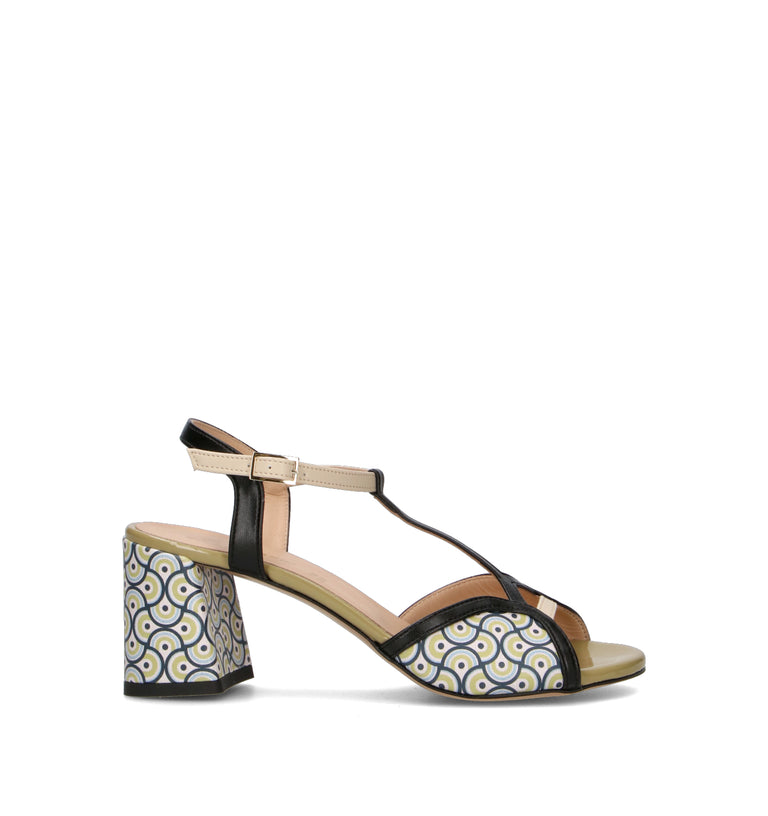 ALLESSENZA Sandalo donna multicolor