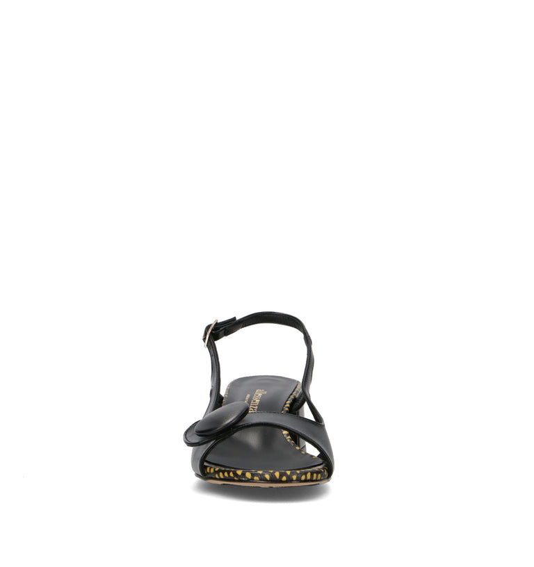 ALLESSENZA Sandalo donna nero