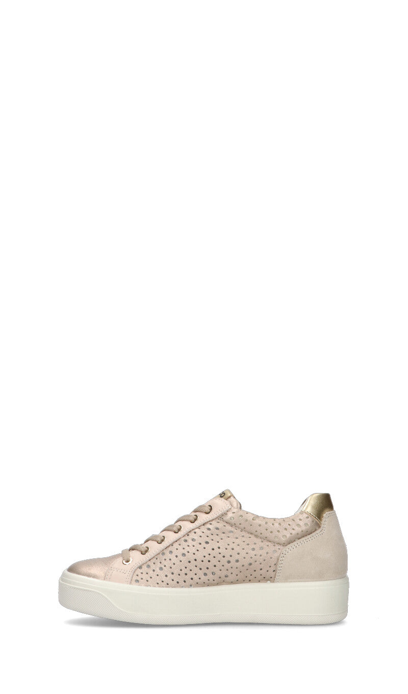IGI&CO Sneaker donna oro in pelle