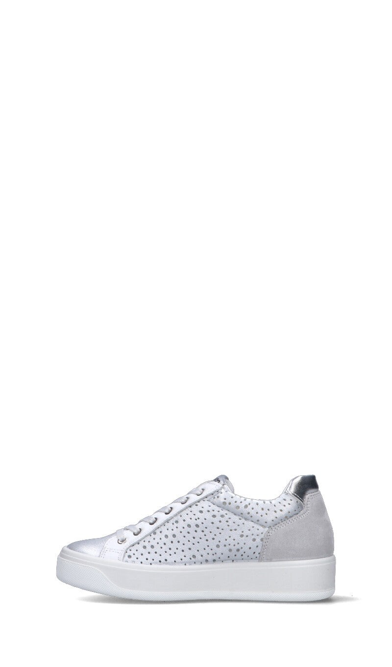 IGI&CO Sneaker donna argento in pelle