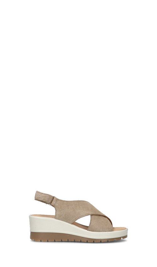 IGI&CO Sandalo donna champagne in pelle