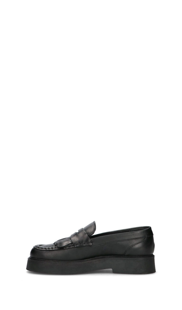 VARIOPINTO Mocassino donna nero in pelle