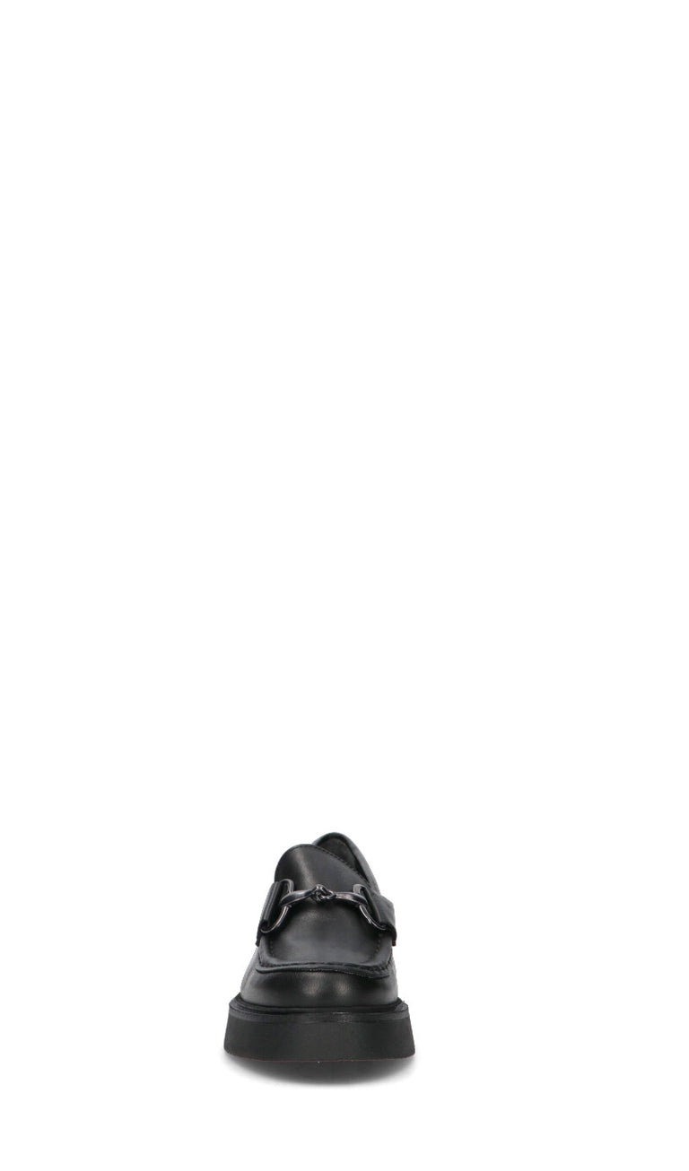 VARIOPINTO Mocassino donna nero in pelle