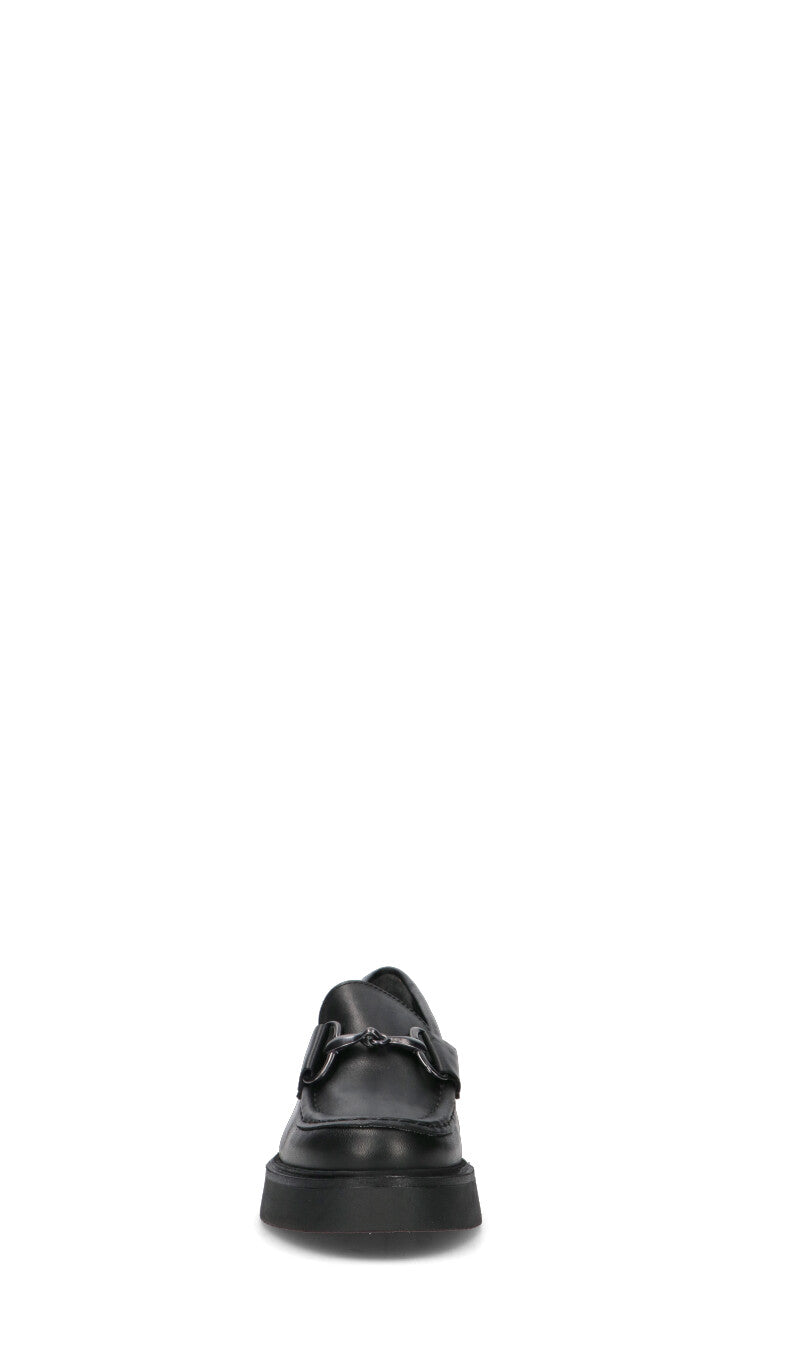 VARIOPINTO Mocassino donna nero in pelle