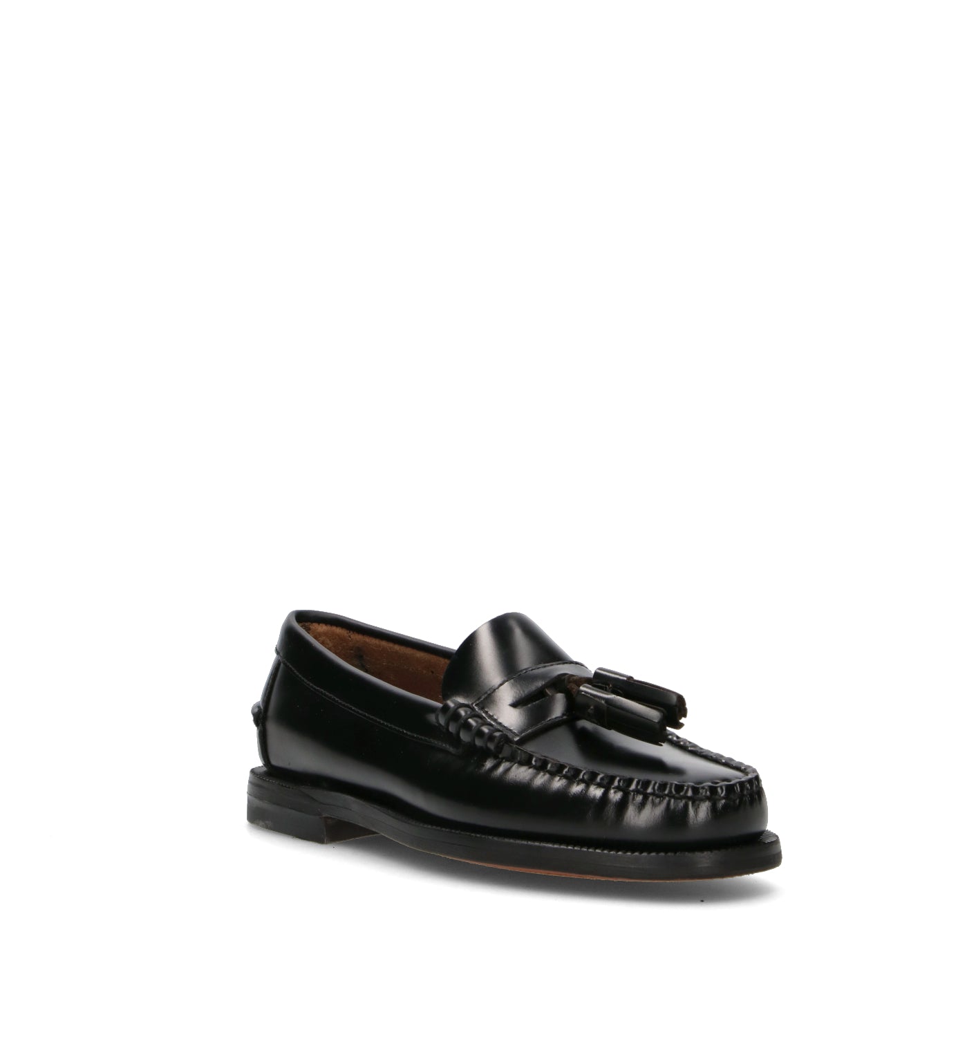 SEBAGO Mocassino donna nero in pelle