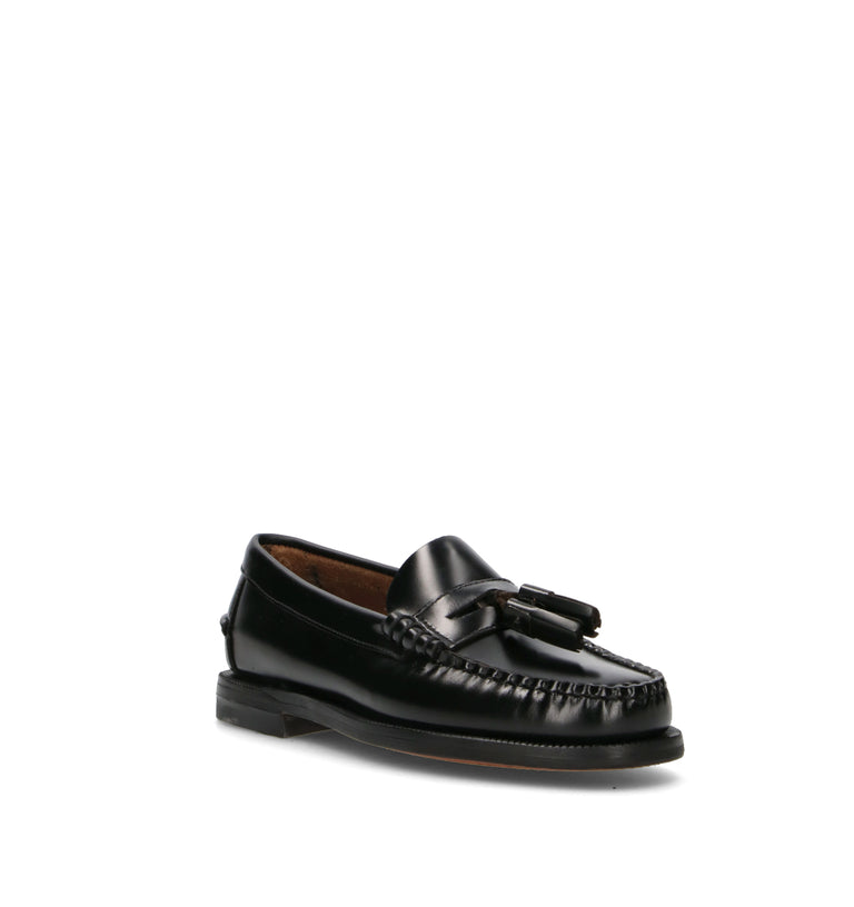 SEBAGO Mocassino donna nero in pelle