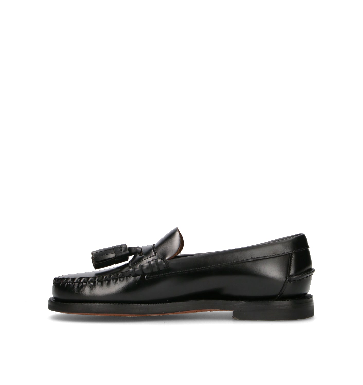 SEBAGO Mocassino donna nero in pelle