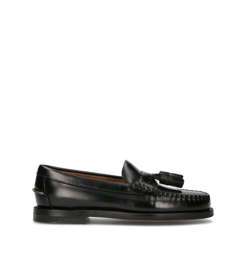 SEBAGO Mocassino donna nero in pelle