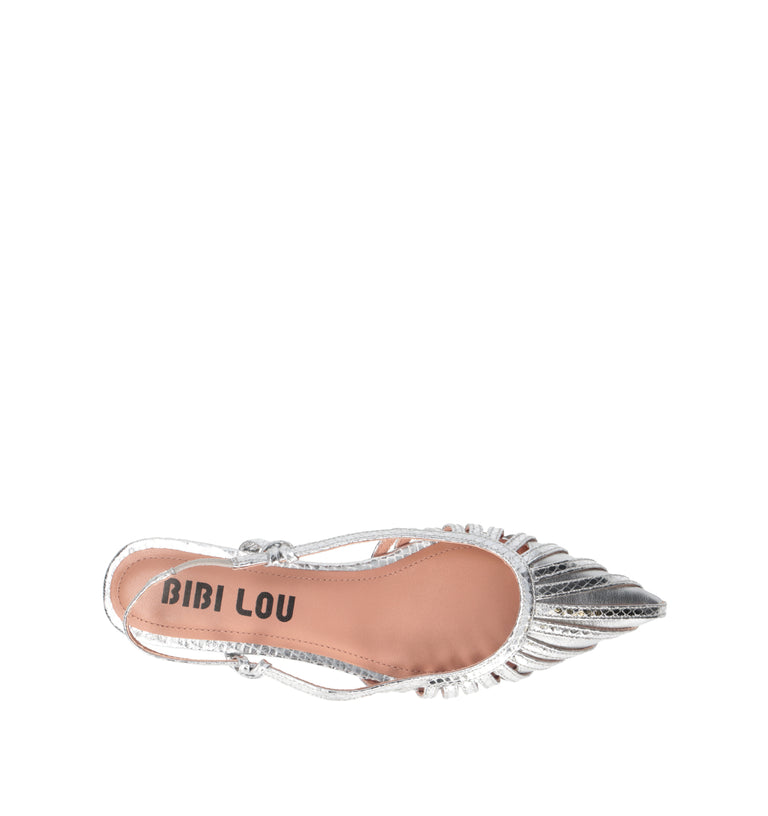 BIBI LOU Slingback donna argento