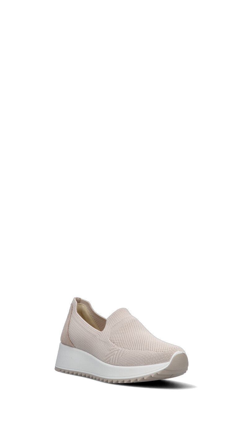 ENVAL Mocassino donna crema