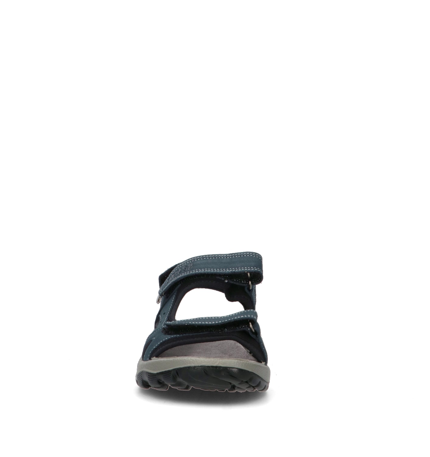 ENVAL Sandalo donna blu in nabuk