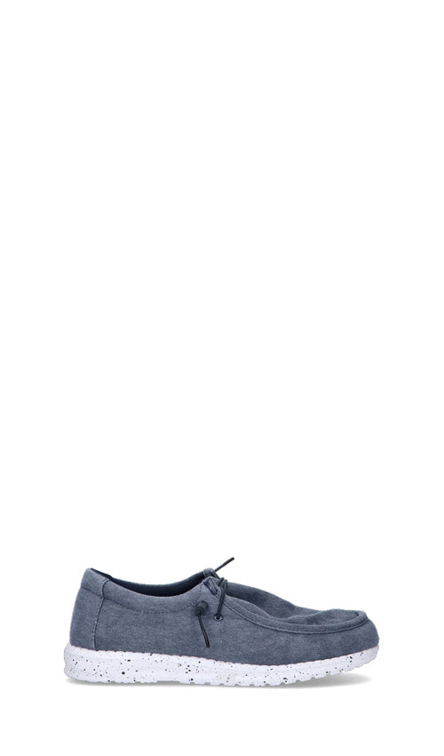 AXA SHOES - Mocassino uomo blu