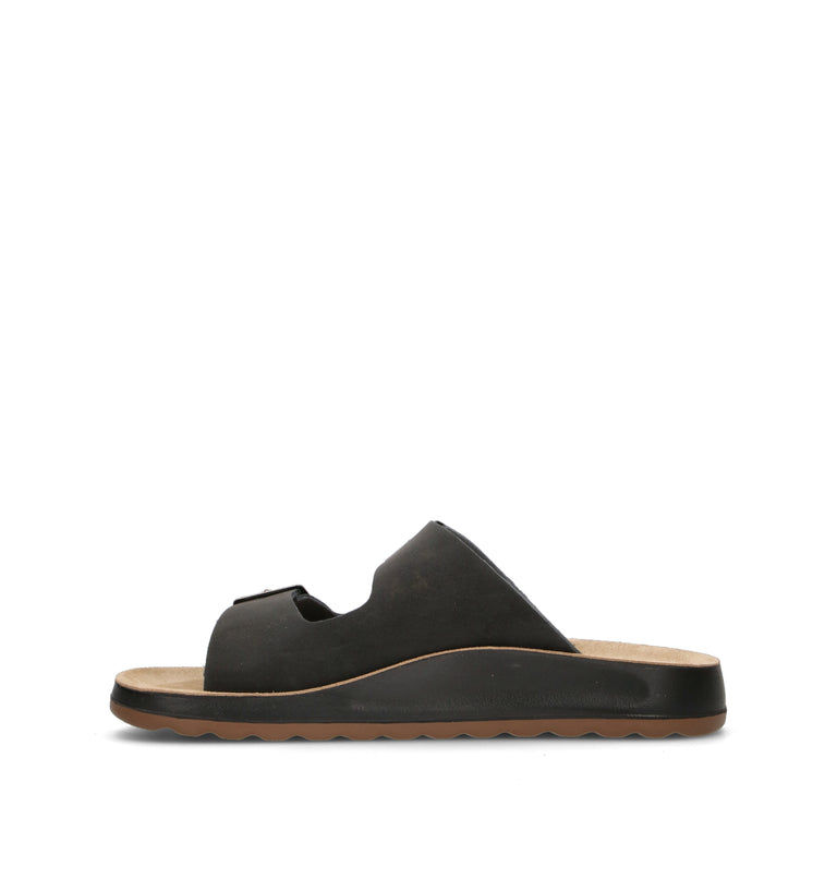FLY FLOT Ciabatta uomo nera