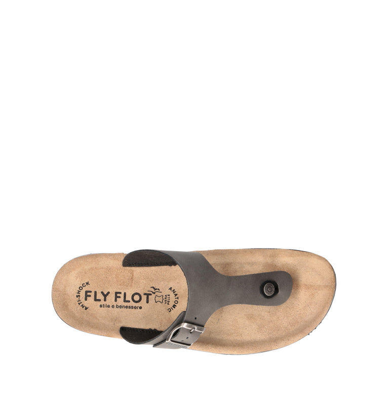 FLY FLOT Ciabatta uomo antracite