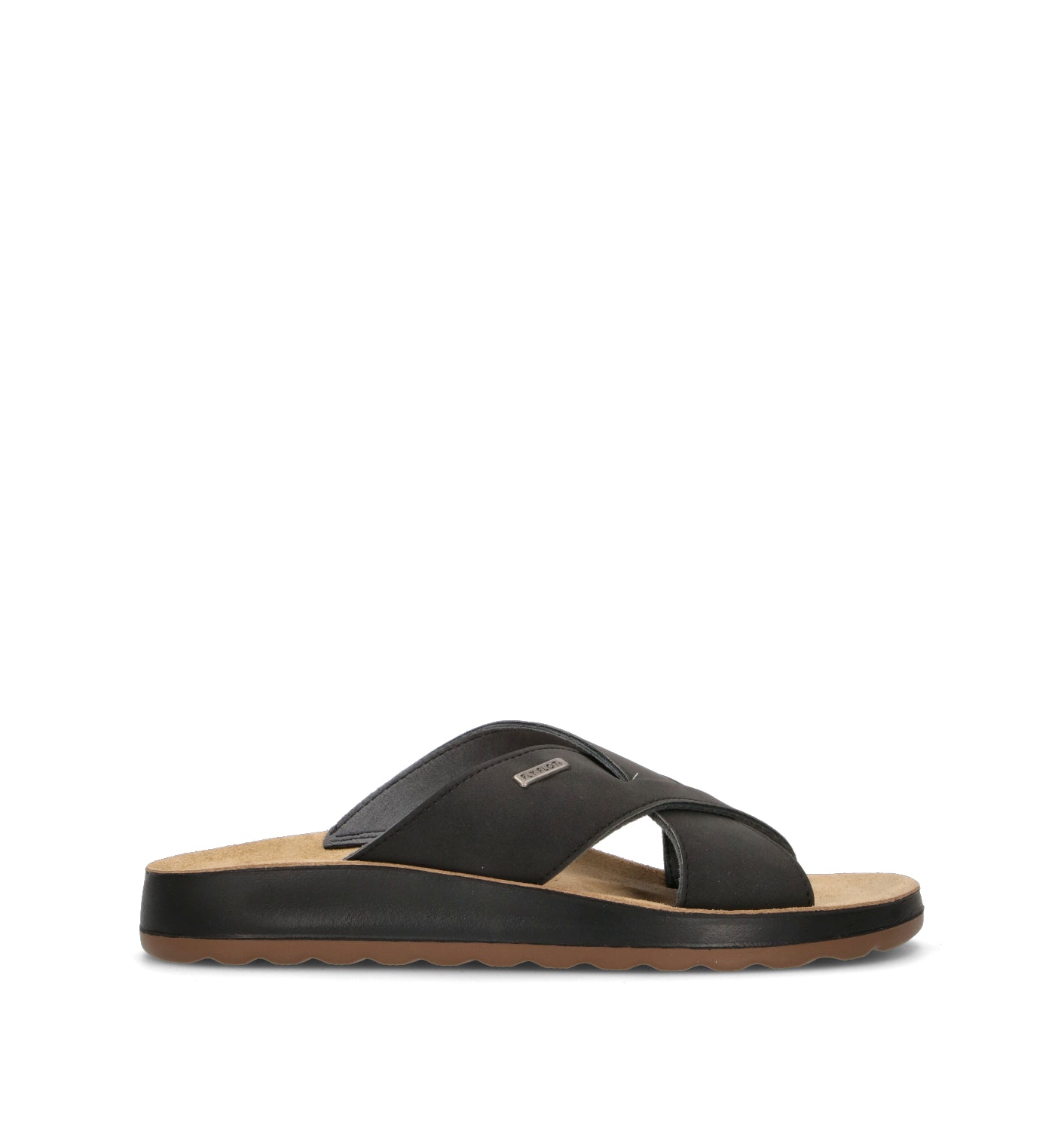 FLY FLOT Ciabatta uomo nera