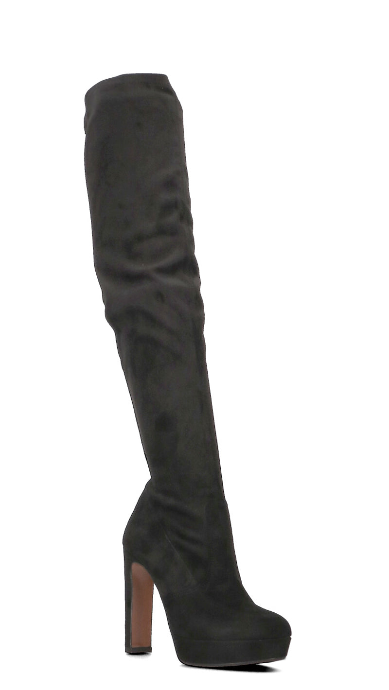 PERLAMARINA Stivale donna nero