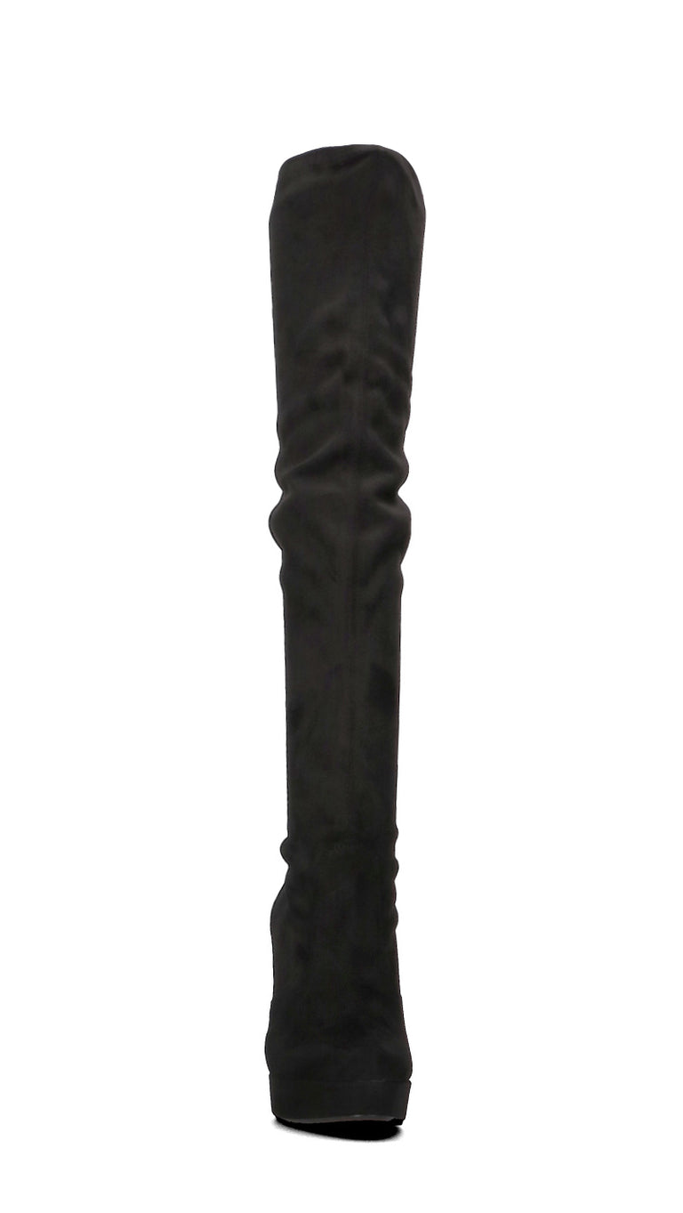 PERLAMARINA Stivale donna nero