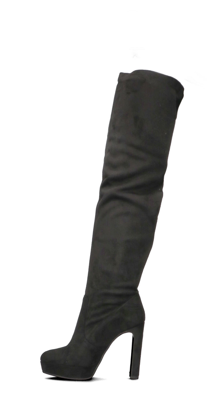 PERLAMARINA Stivale donna nero