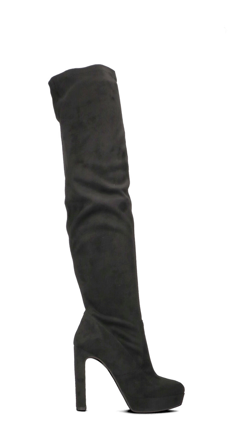 PERLAMARINA Stivale donna nero