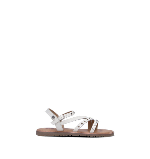 GIOSEPPO Sandalo bimba bianco in pelle