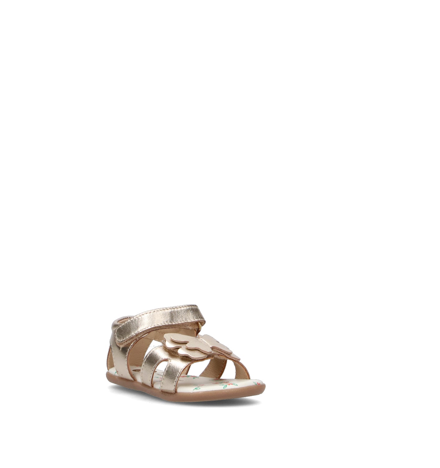 GIOSEPPO Sandalo bimba oro in pelle