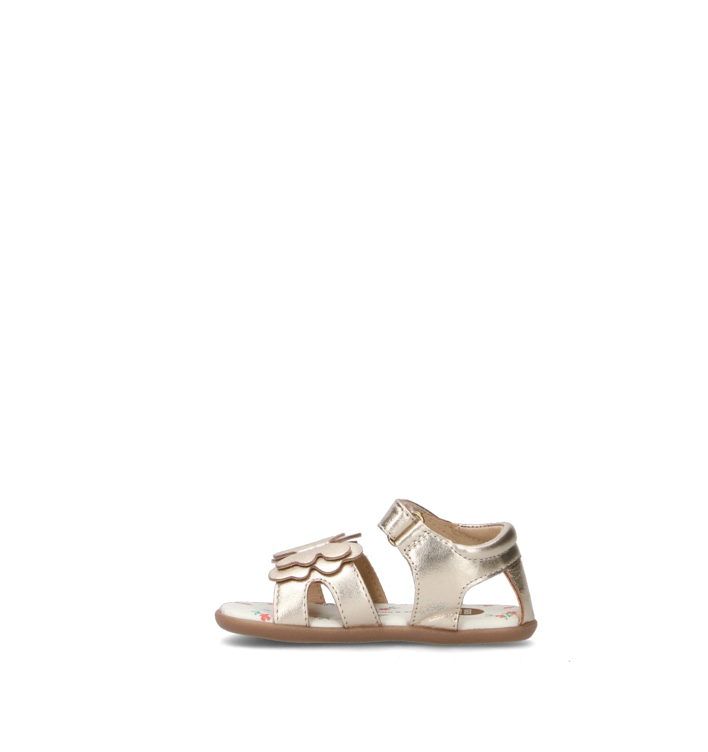 GIOSEPPO Sandalo bimba oro in pelle