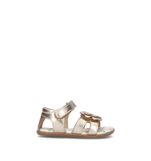 GIOSEPPO Sandalo bimba oro in pelle