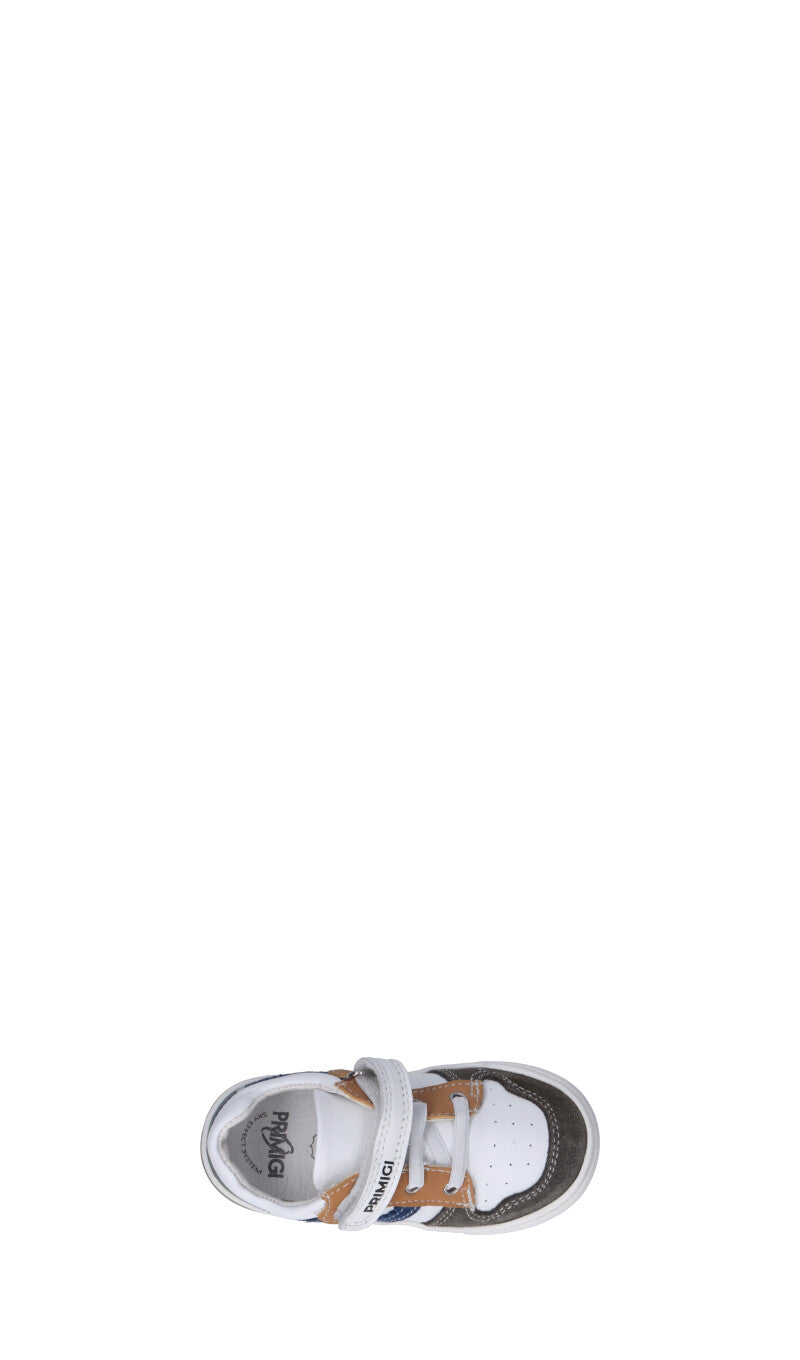 PRIMIGI Sneaker bimbo bianca in pelle