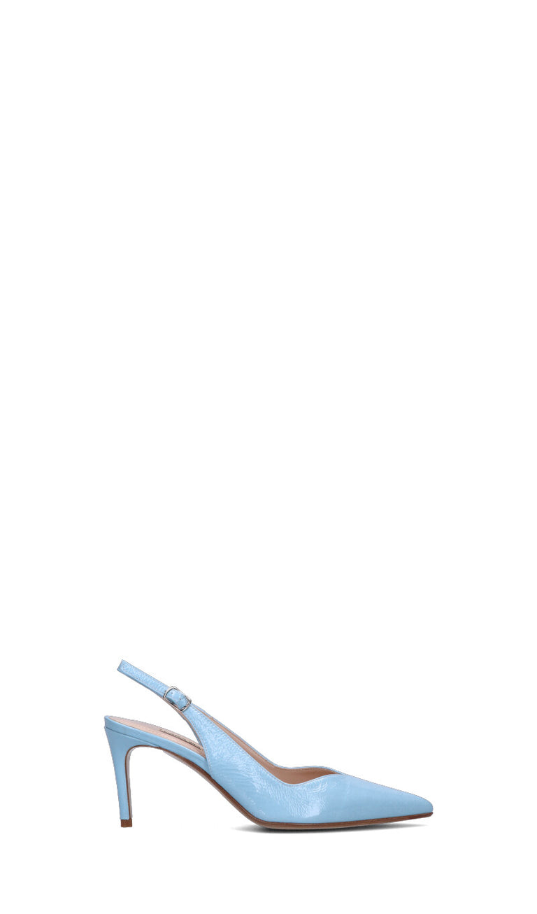 LARA MAY Slingback donna azzurra in pelle