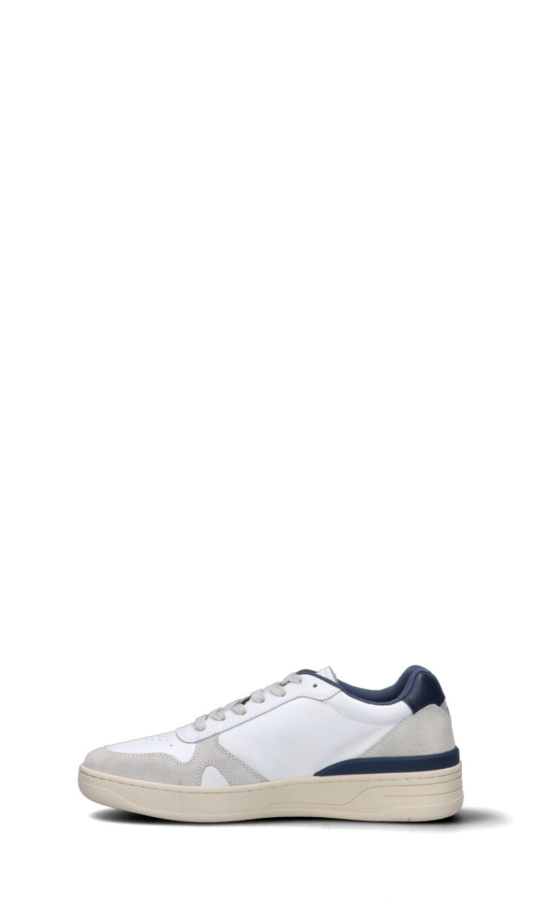 LIU JO Sneaker uomo bianca/beige/blu in pelle