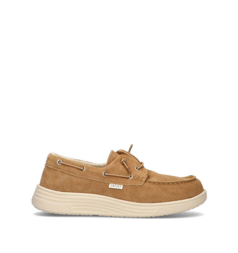 LIU JO Scarpa barca uomo lion in suede