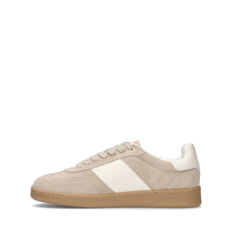 LIU JO Sneaker uomo beige in suede