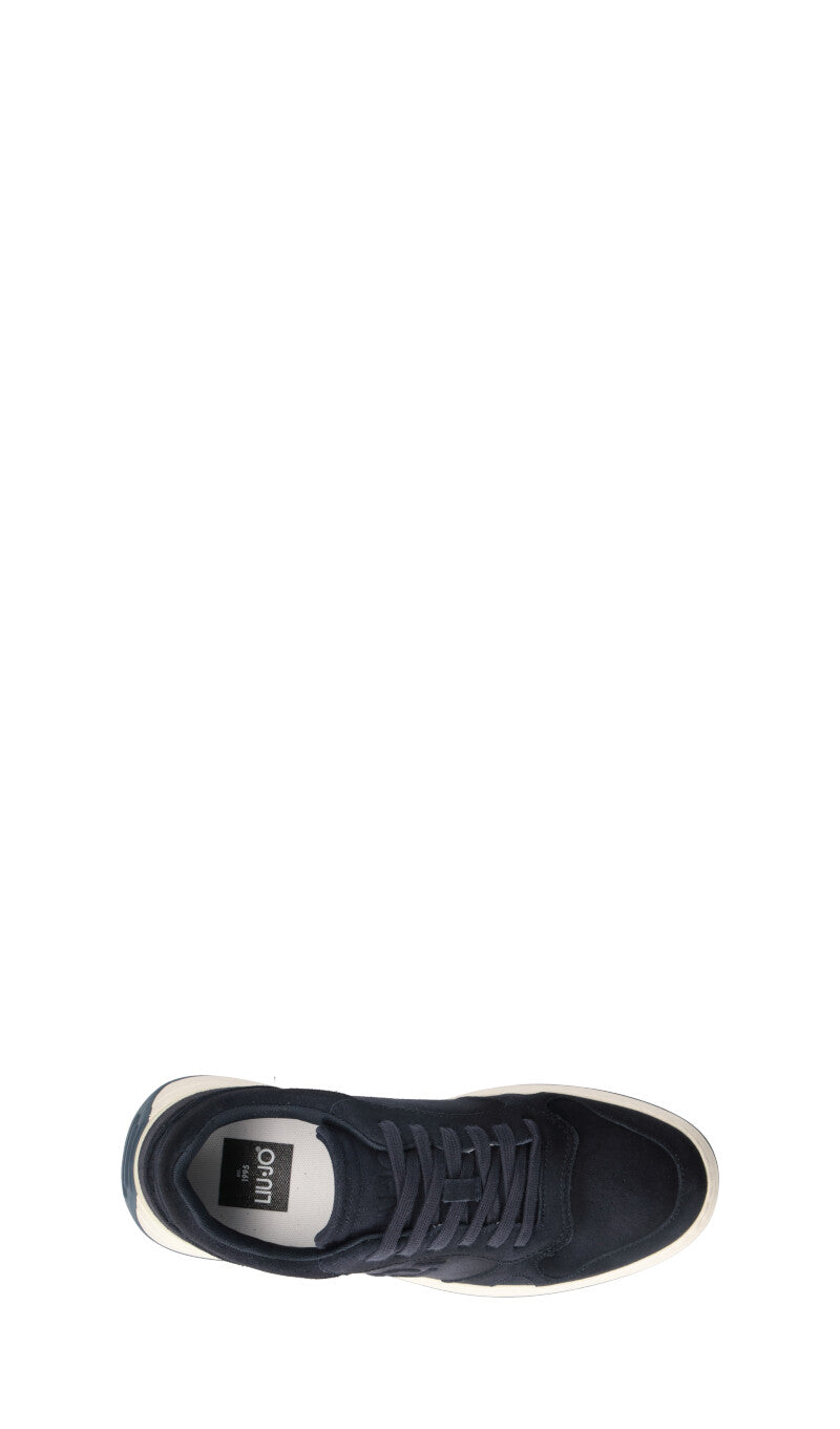 LIU JO Sneaker uomo blu in suede
