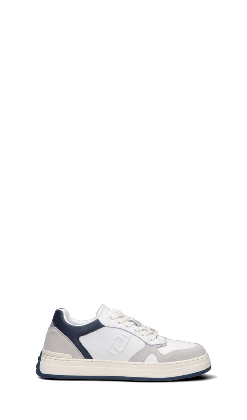 LIU JO Sneaker uomo bianca/blu in pelle