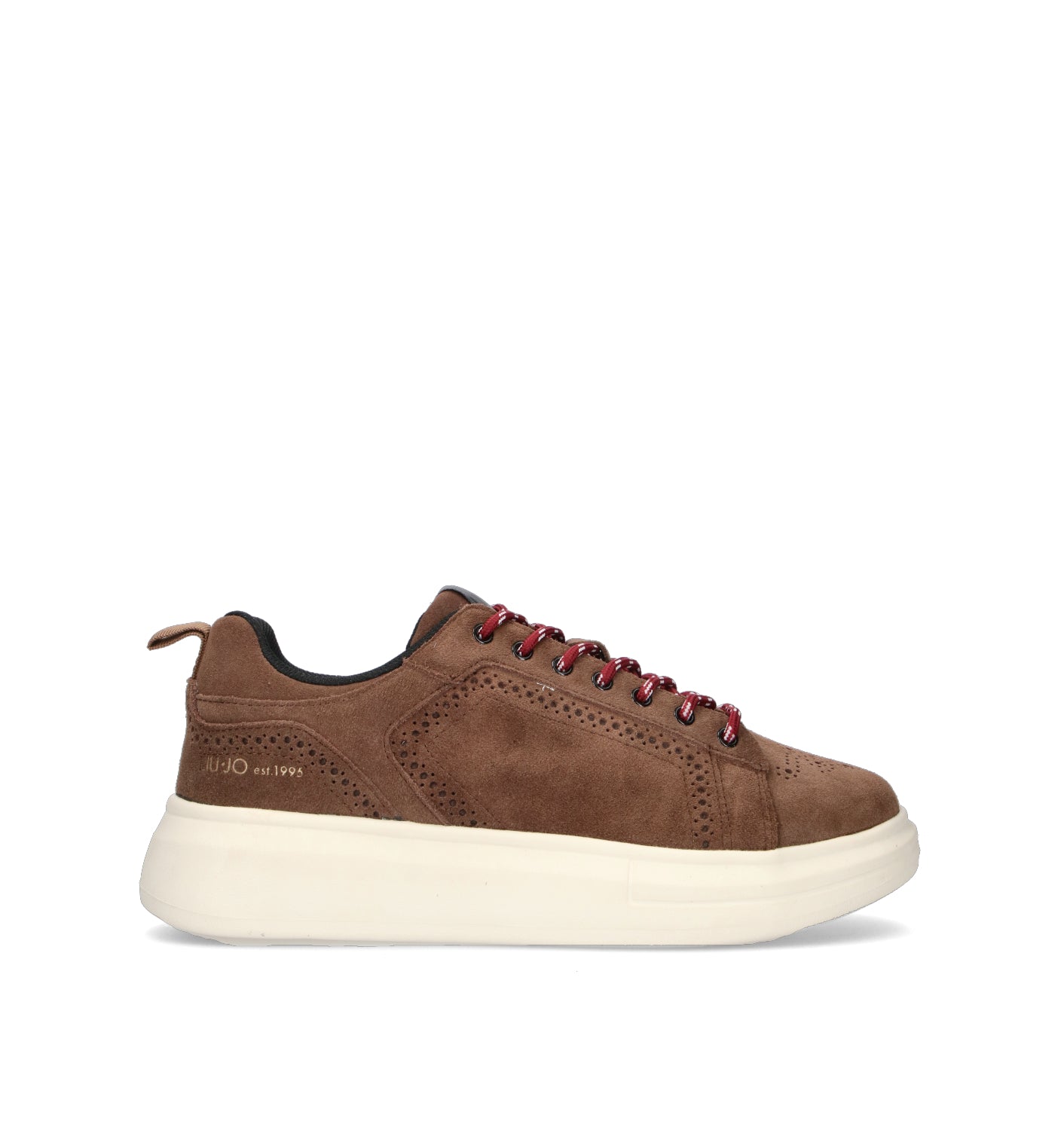 LIU JO Sneaker uomo marrone in suede