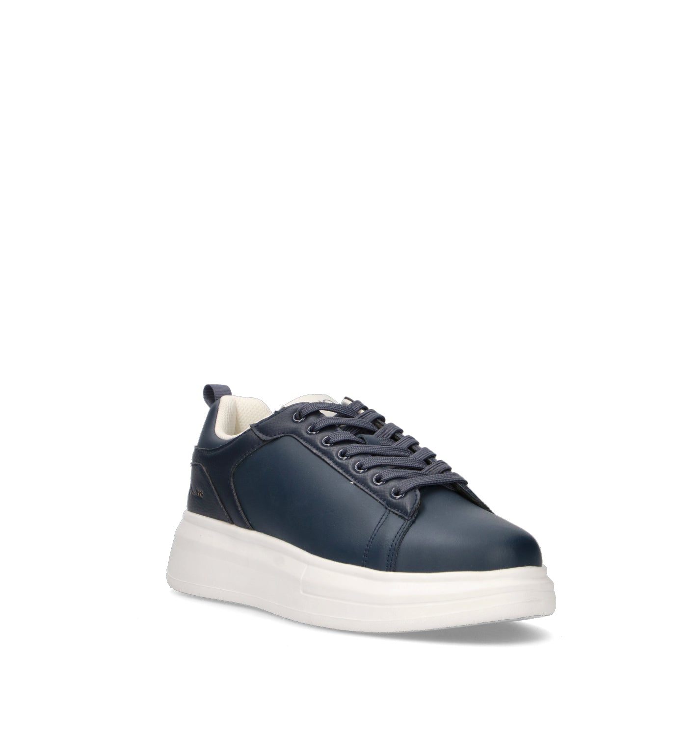 LIU JO Sneaker uomo blu in pelle