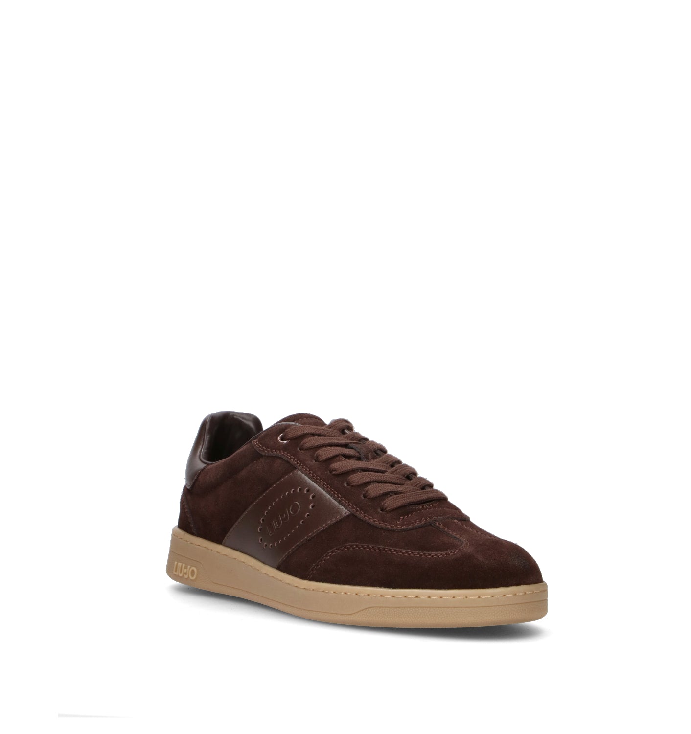 LIU JO Sneaker uomo marrone in suede