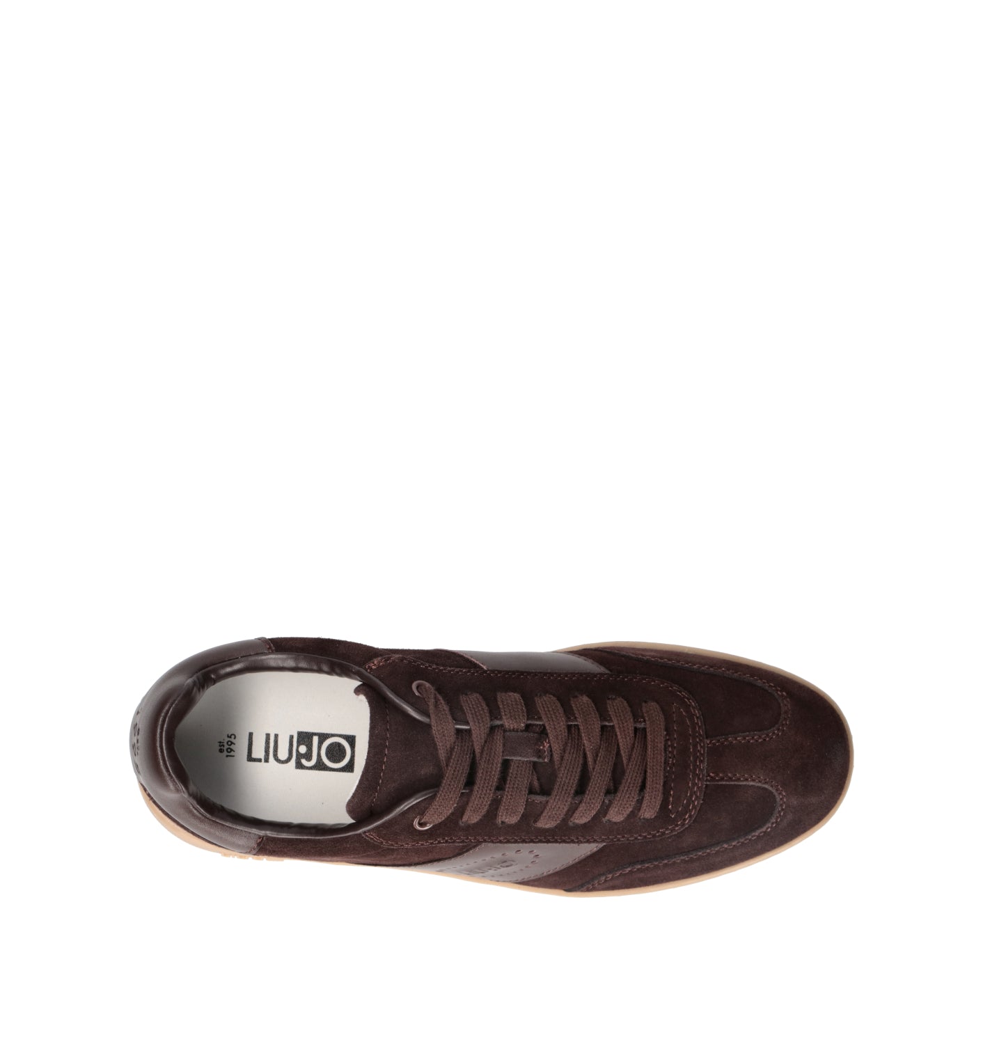 LIU JO Sneaker uomo marrone in suede