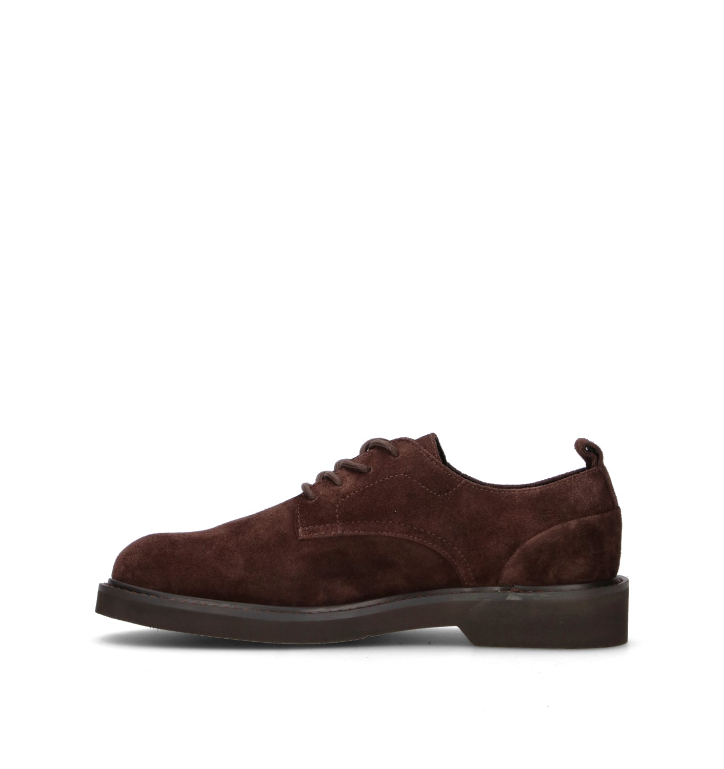 LIU JO Stringata uomo marrone in suede