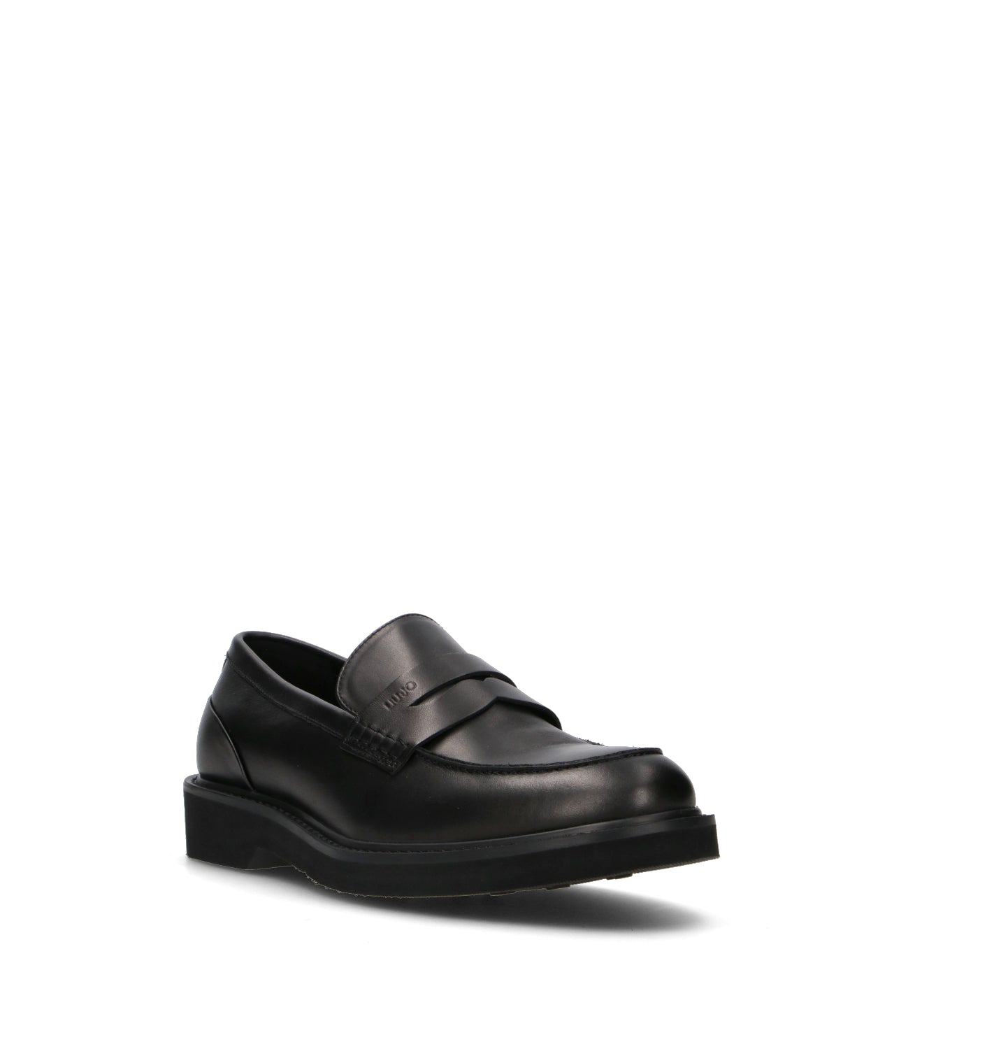 LIU JO Mocassino uomo nero in pelle