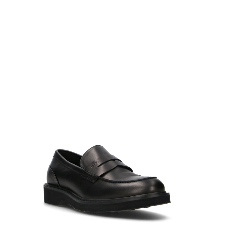 LIU JO Mocassino uomo nero in pelle