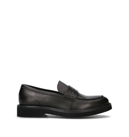 LIU JO Mocassino uomo nero in pelle