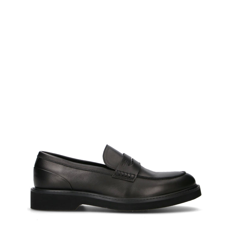 LIU JO Mocassino uomo nero in pelle