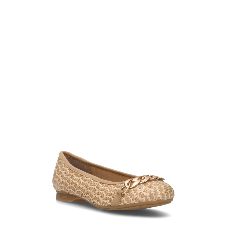 JANA Ballerina donna beige