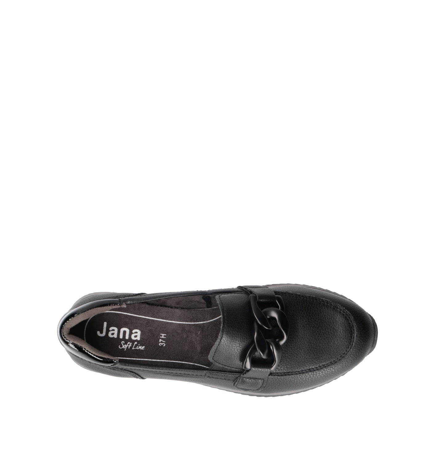 JANA Mocassino donna nero