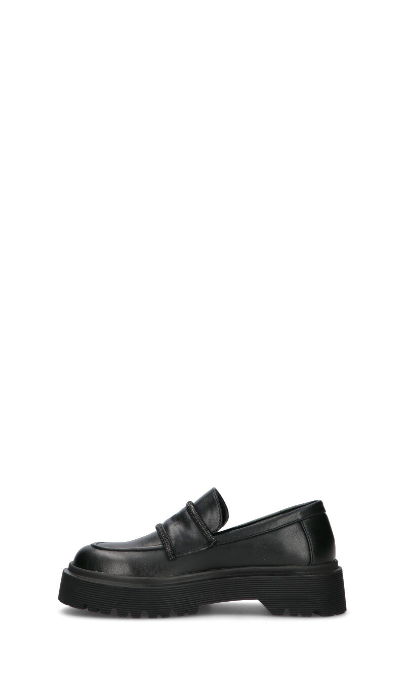 BRACCIALINI Mocassino donna nero