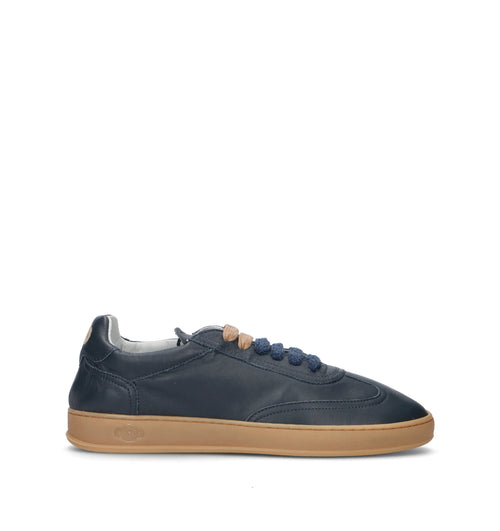 SOLDINI 80 Sneaker uomo blu in pelle