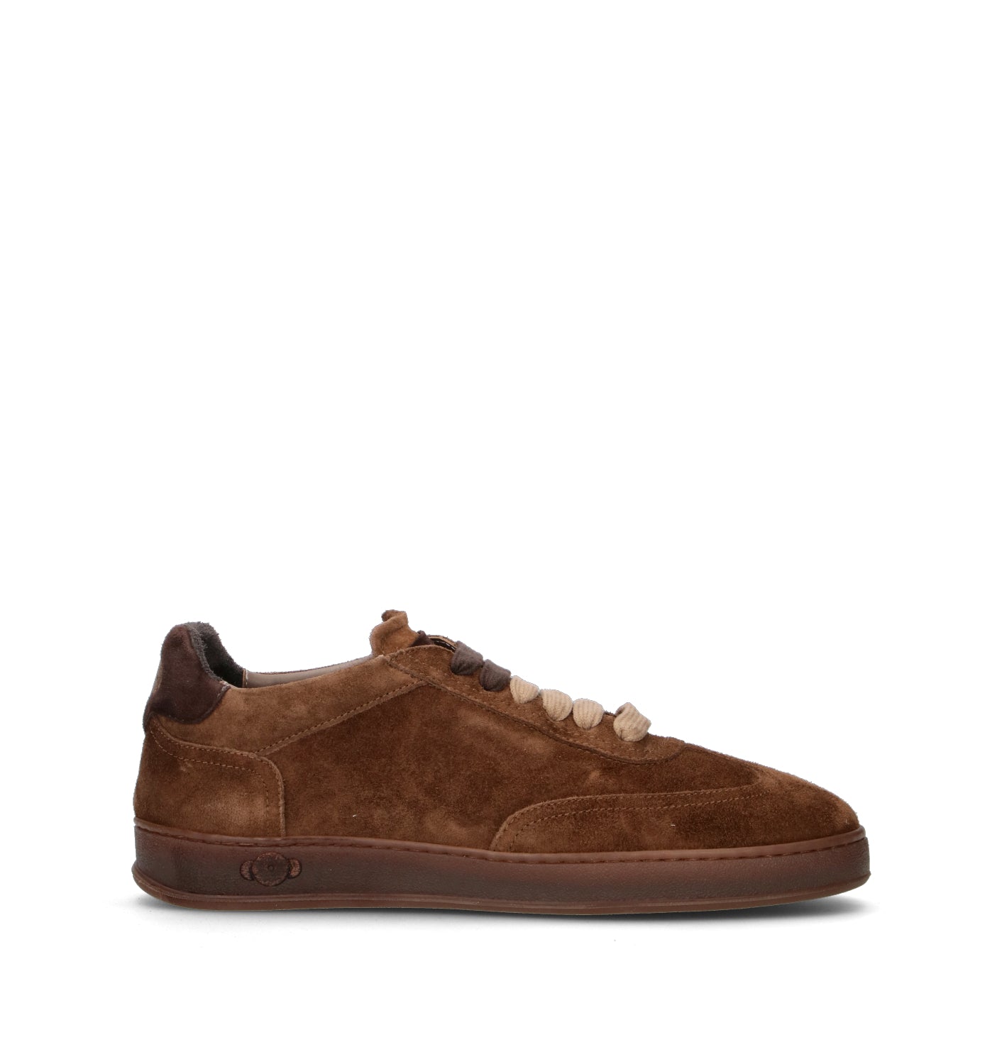 SOLDINI 80 Sneaker uomo marrone in suede