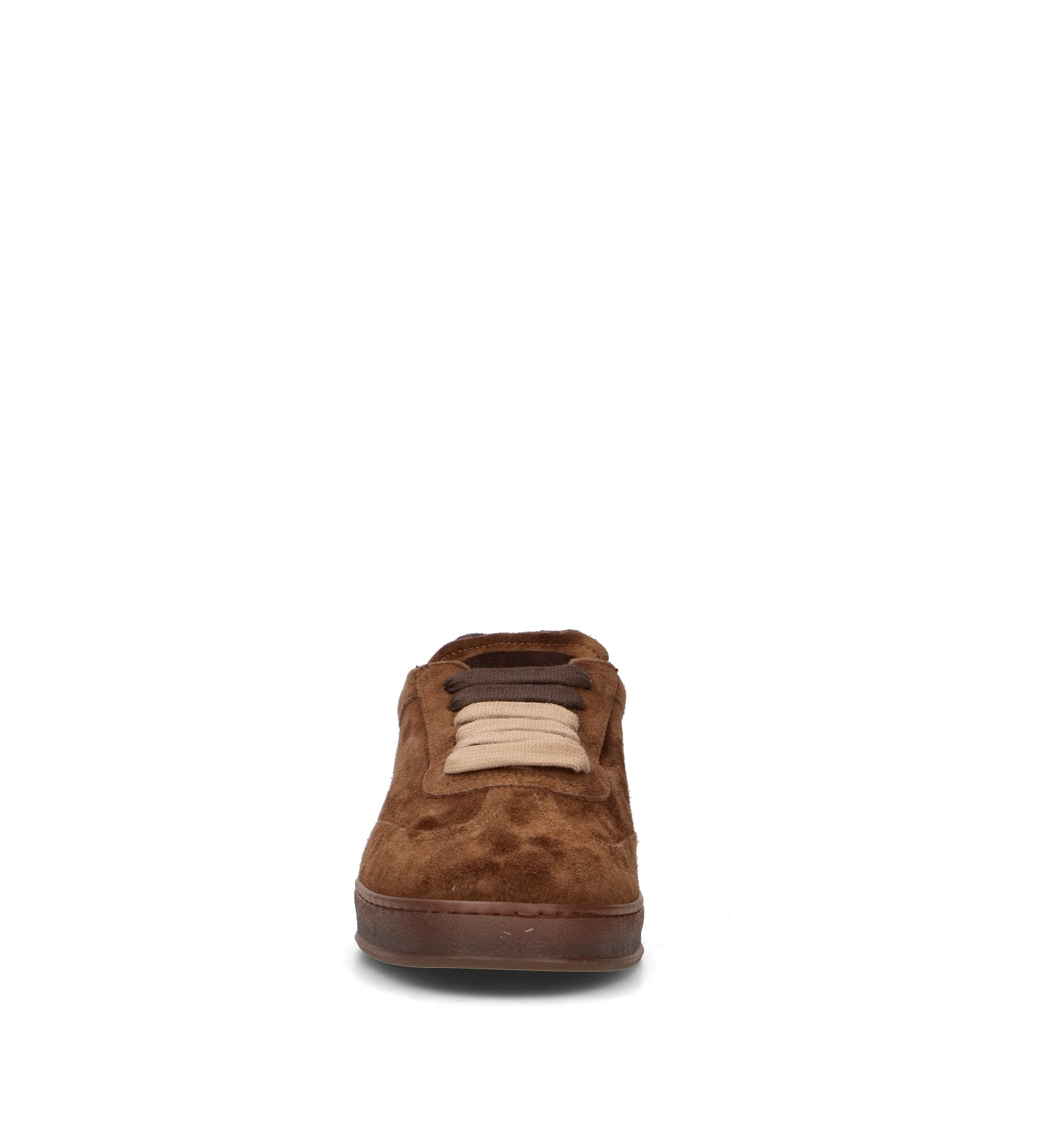 SOLDINI 80 Sneaker uomo marrone in suede